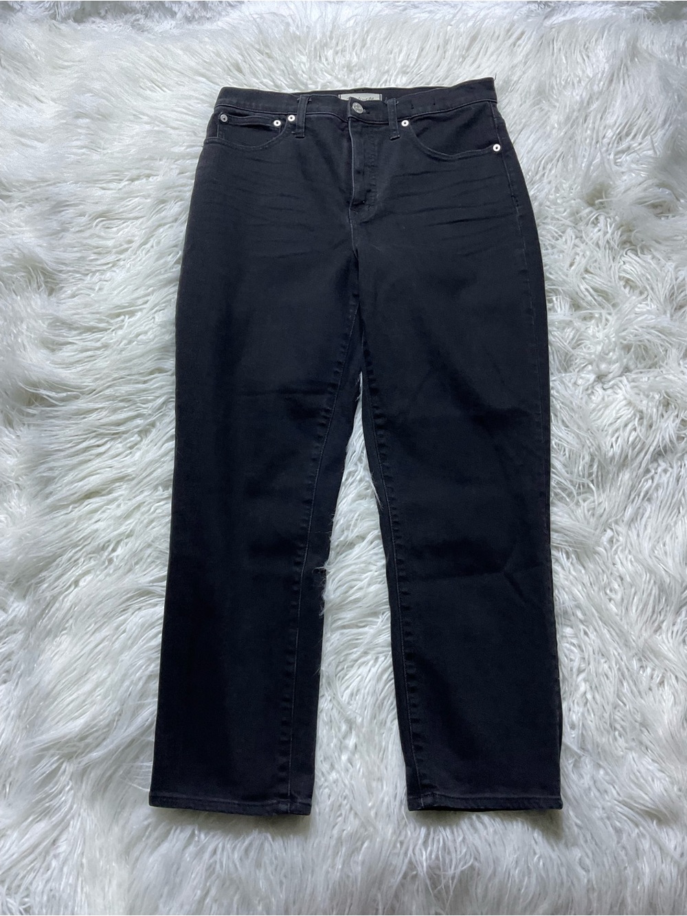 Madewell Classic Straight Jeans in Lunar Wash - Picture 2 of 6